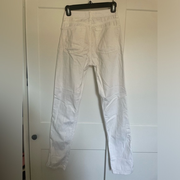 American Apparel white denim pants - Picture 2 of 2